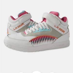 aerie Offline x LA GEAR women’s Flame high too sneaker